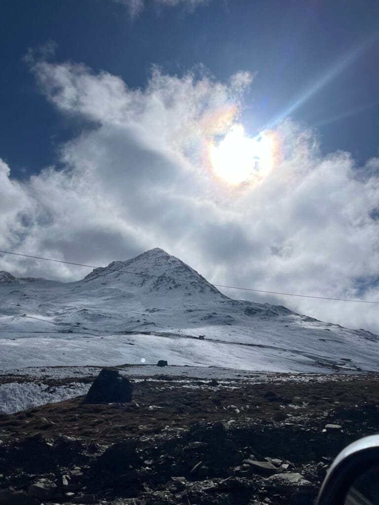 Authentic photograph of the Mandala Mountain area in Arunachal Pradesh