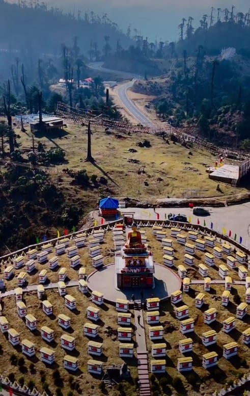 Road from Dirang to Mandala Top Arunachal Pradesh